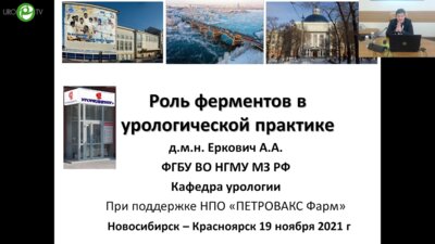 Еркович А.А. - Роль ферментов в урологической практике