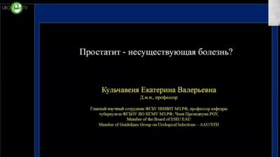 Кульчавеня Е.В. - Простатит - несуществующая болезнь?