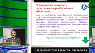 Спивак И.М. "Психолого-педагогическое сопровождение детей с андрологической патологией"