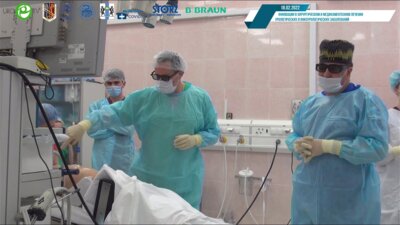 Феофилов И.В. - Лапароскопическая нефропексия проленовой сеткой