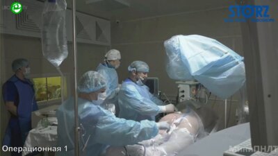 Мазуренко Д.А. - Мини-перкутанная нефролитотрипсия слева