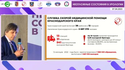 Медведев В.Л. - Организация скорой медицинской помощи на территории Краснодарского края