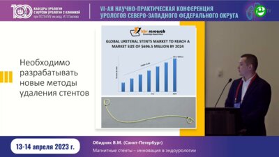 Обидняк В.М. - Магнитные стенты - инновация в эндоурологии
