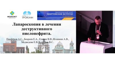 Панфёров А.С. - Лапароскопия в лечении деструктивного пиелонефрита