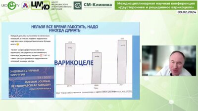 Сонькин И.Н. - Современное состояние проблемы эндоваскулярной окклюзии гонадных вен