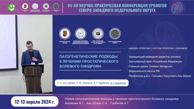 Борискин А.Г. - Новые патогенетические подходы к лечению простатического болевого синдрома