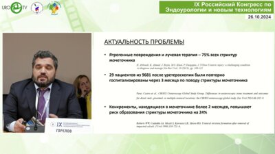 Горелов Д.С. - 3 года применения локальных стентов Allium. От иллюзий к реальности