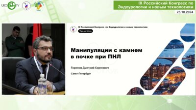 Горелов Д.С. - Манипуляции с камнем в почке при ПНЛ