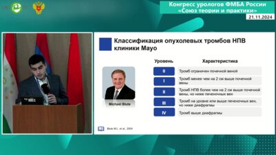Оганян В.А. - Хирургическая тактика при опухолевых тромбах нижней полой вены IV уровня