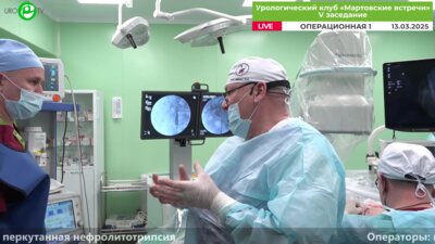 Мартов А.Г. - Olympus Visera Elite II стандартная перкутанная нефролитотрипсия