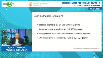 Гвоздев М.Ю., Шадёркина В.А. - Инфекции мочевых путей: подводные камни