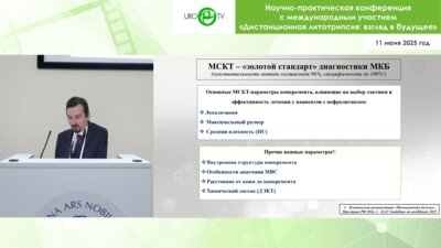 Бобылев Д.А. - Прогнозирование результатов дистанционной литотрипсии по данным МСКТ
