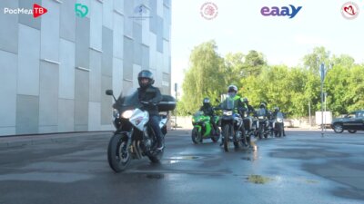 Видеоотчёт Третьего урологического мотопробега — Научный мост Москва-Вологда-Москва