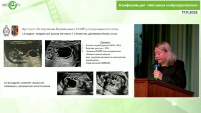 Левитская М.В. - Диагностика и лечение детей с клапаном задней уретры в анте и неонатальном  периоде