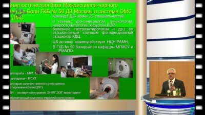 Шаров М. Н. - "Организация современной помощи больным с хронической тазовой болью в условиях стационарного междисциплинарного центра боли"