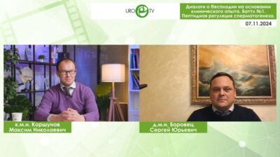 Боровец С.Ю., Коршунов М.Н. - Диалоги о бесплодии на основании клинического опыта. Баттл №1. Пептидная регуляция сперматогенеза