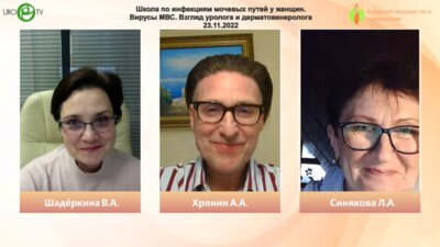 Синякова Л.А., Хрянин А.А. - Школа по инфекциям мочевых путей у женщин. Вирусы МВС. Взгляд уролога и дерматовенеролога