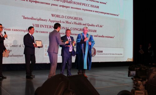 Фотохроника Всемирного конгресса по вопросам здоровья и старения мужчин