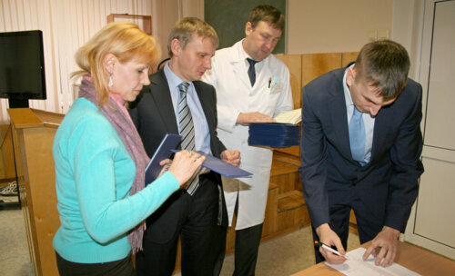 Вторая группа терапевтов Липецкой области завершила курсы по урологии