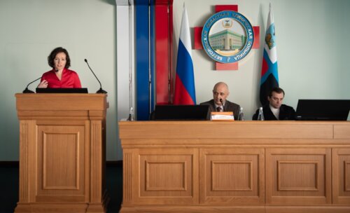 Научно-практическая конференция, посвященная СХТБ, «Тазовый перекресток мнений и решений», Белгород