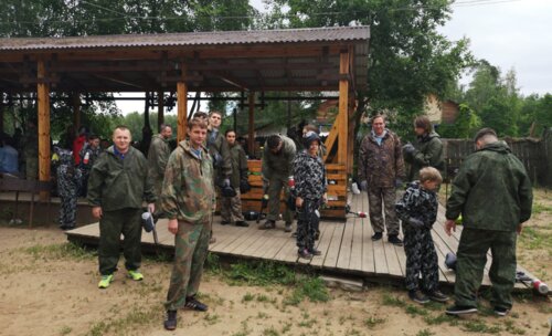 Третий Альфа-турнир по пейнтболу