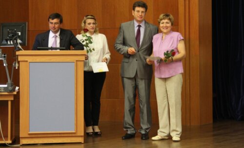 Поздравление с днём медицинского работника 2012 в НИИ урологии