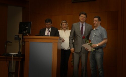 Поздравление с днём медицинского работника 2012 в НИИ урологии