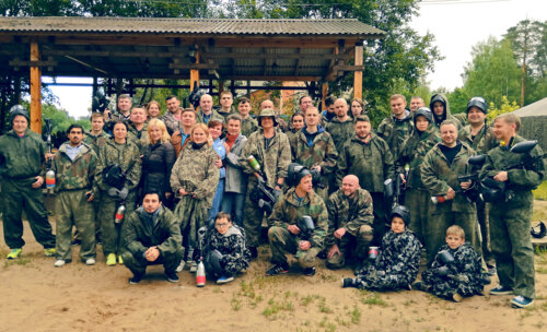 Третий Альфа-турнир по пейнтболу