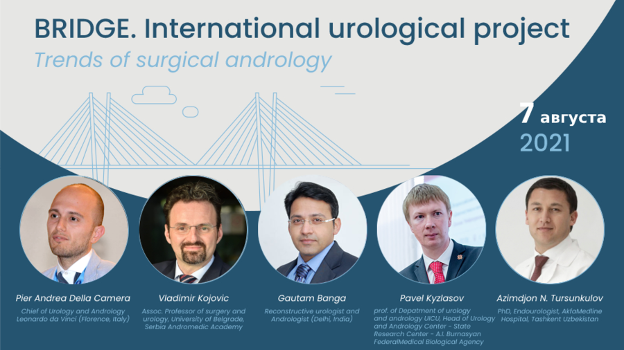 Trends of surgical andrology/Тренды хирургической андрологии. BRIDGE